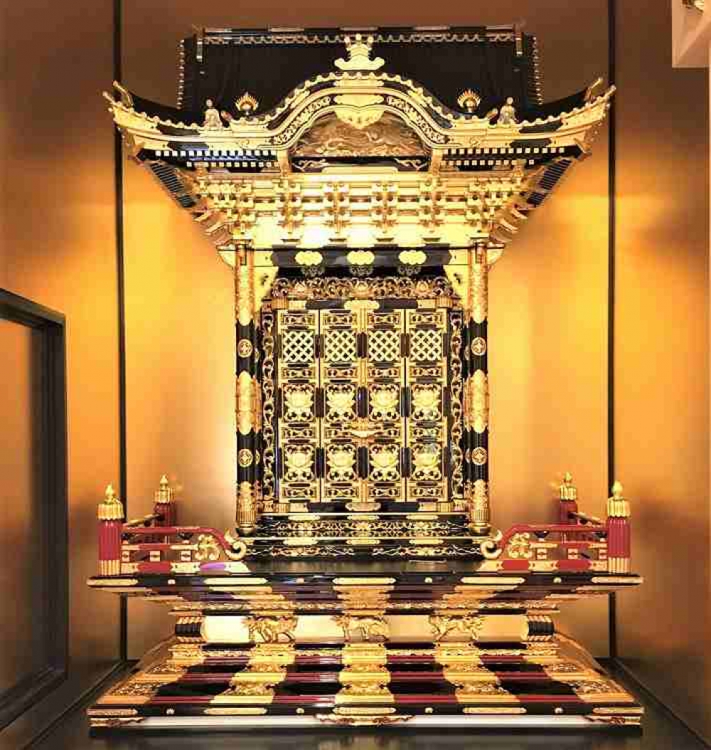 仏具 寺院用 (真宗大谷派 東) 御影堂型前卓 5.0尺