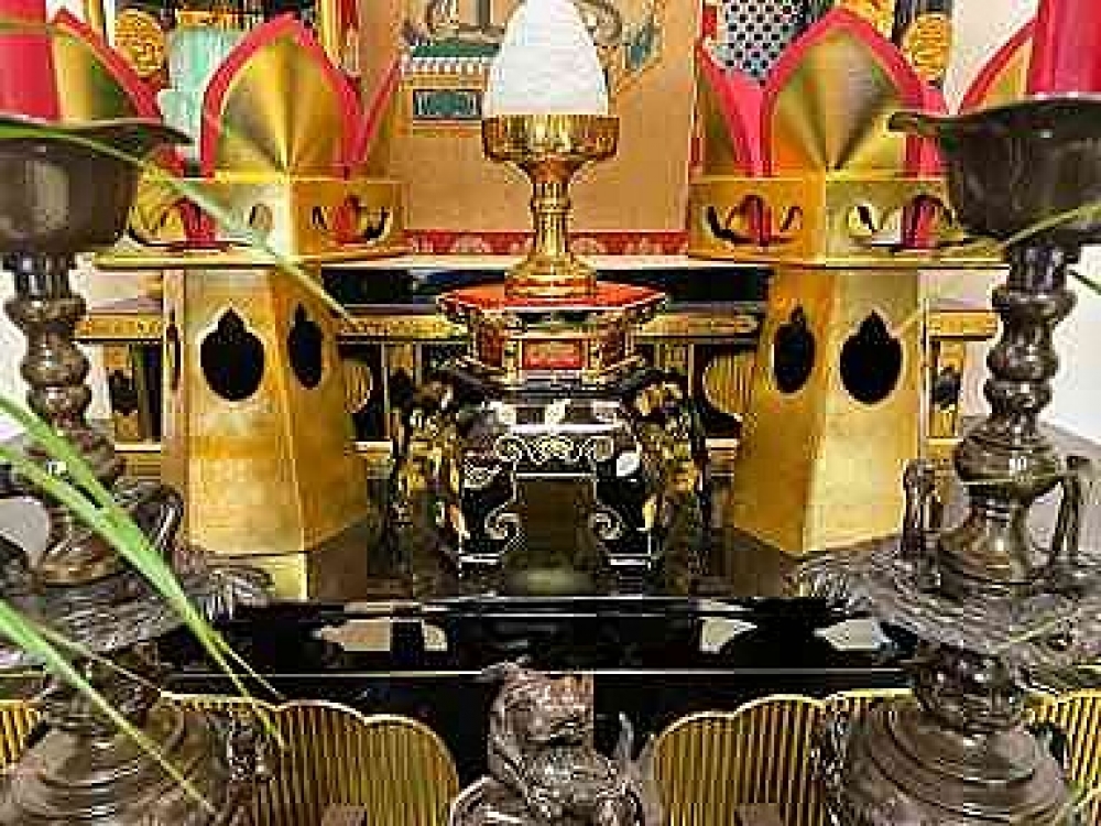 商品紹介｜浄土真宗（西）雪見型仏器台【御本山型】｜浄土真宗（西