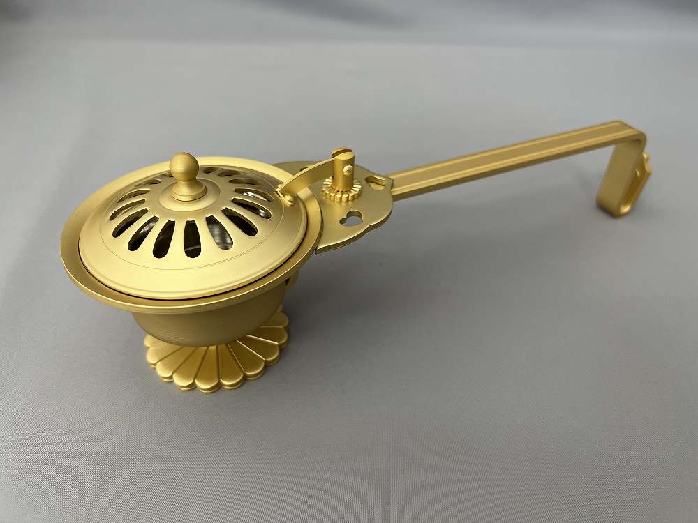 商品紹介｜柄香炉 太子型 平柄｜各宗派｜ 密教法具・護摩用品｜喜昌は