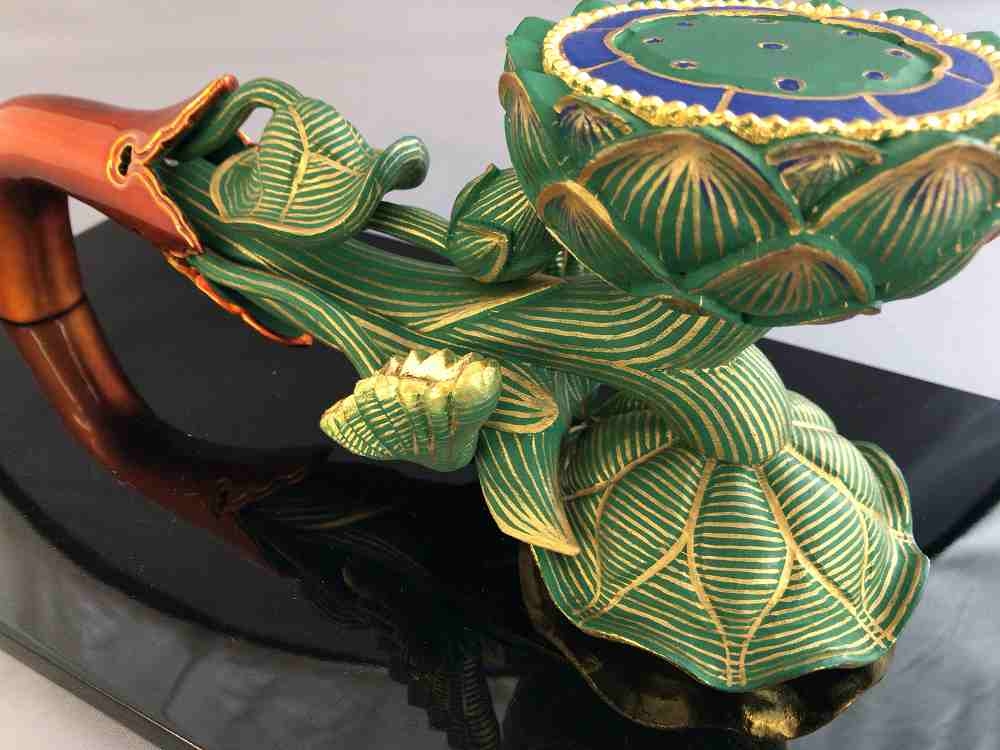 商品紹介｜持蓮華 本山型【金白檀柄】｜｜ 法要用品｜喜昌は寺院用荘厳